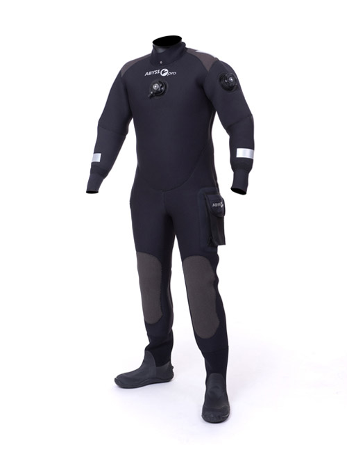 traje seco buceo abysspro