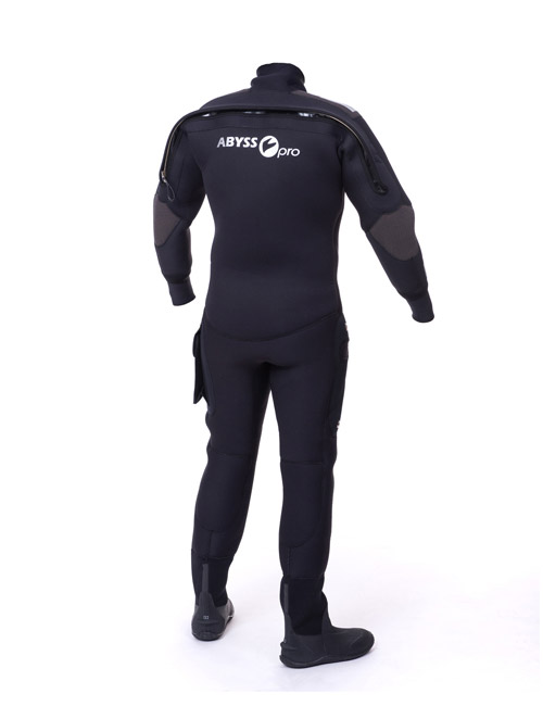 traje seco buceo profesional abysspro