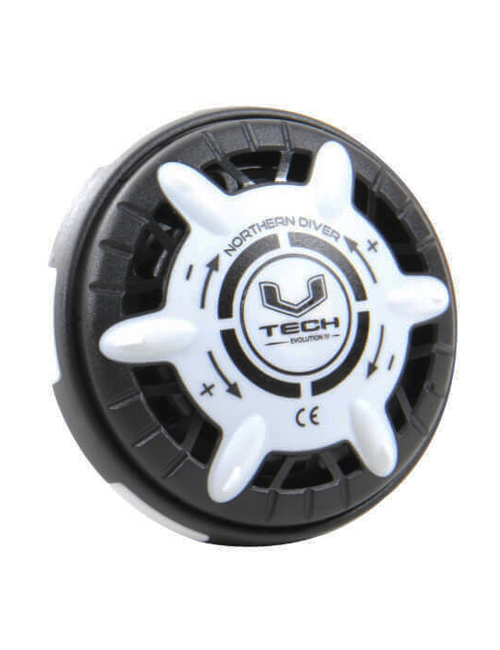 Válvulas de inflado y escape del traje seco Cortex Red Tri-Laminate Northern Diver para control de flotabilidad