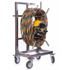 carro abysspro inox 316 transporte umbilicales buceo