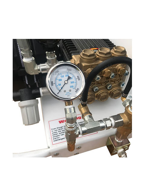 manometro presion caviblaster 1228-g sistema limpieza